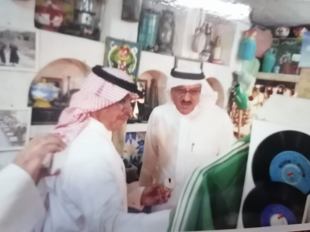 زيارة الكابتن خليل الزياني للمتحف