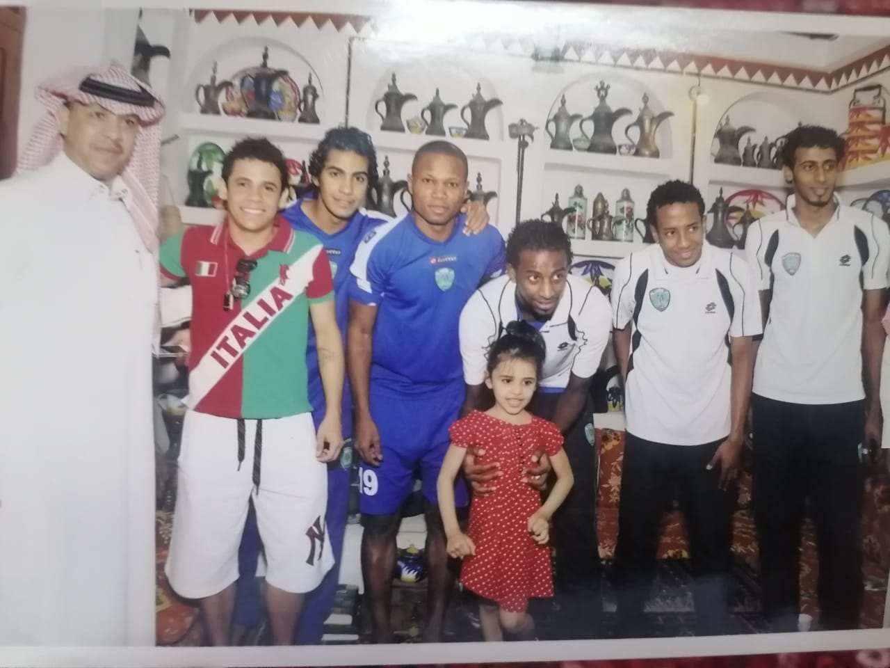 زيارة نادي الفتح الرياضي للمتحف بمناسبة فوزه بالدوري عام ٢٠١٣م