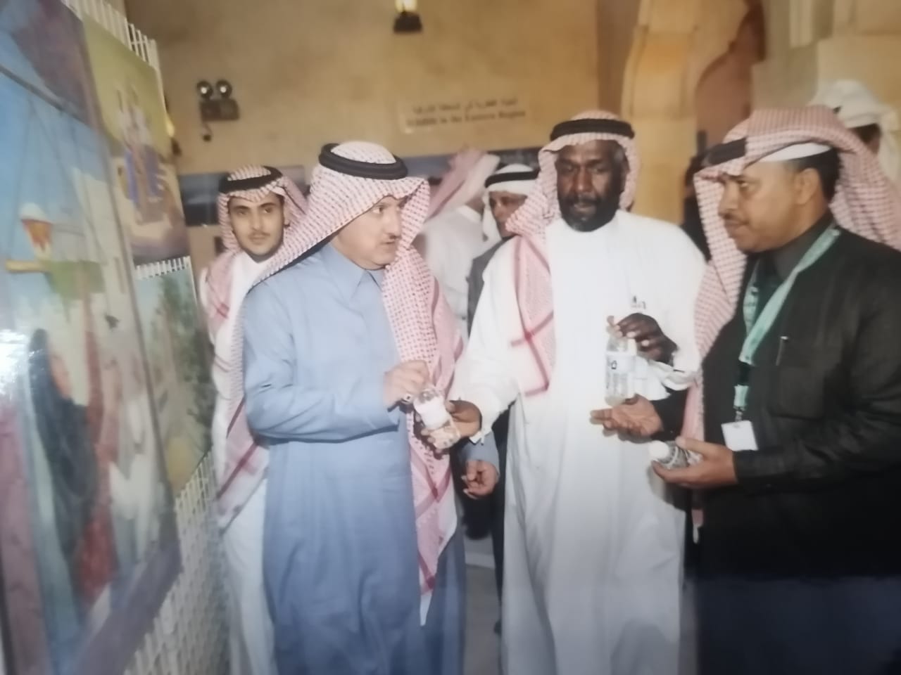 زياره الاستاذ فيصل القو للمتحف
