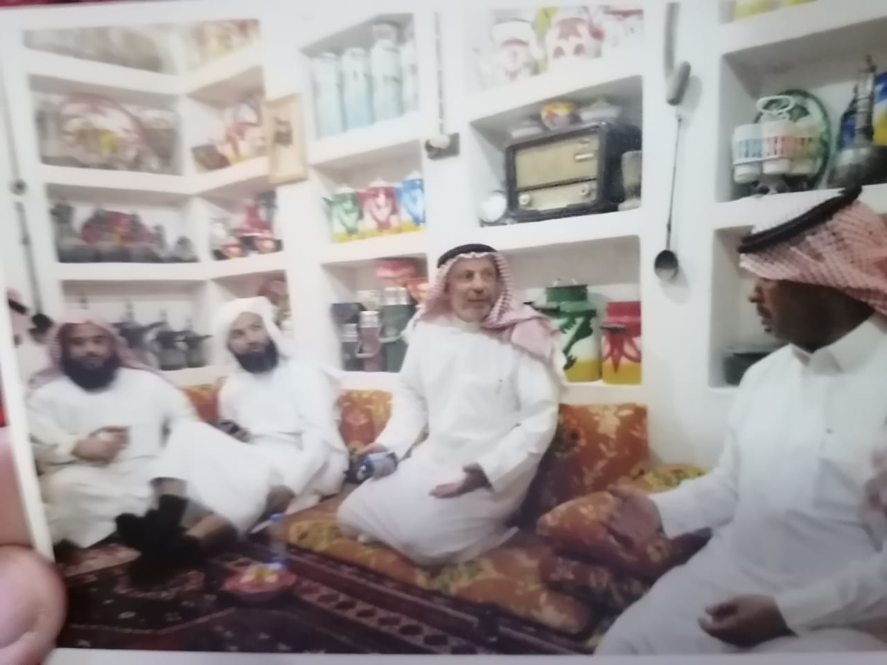 زيارة القارئ أحمد خضر الطرابلسي، حارس منتخب الكويت، للمتحف.
